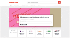 Desktop Screenshot of kampanj.com